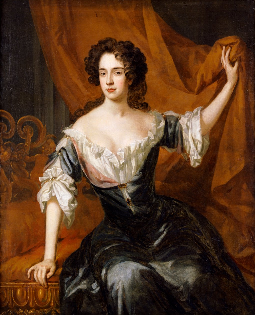 Catherine Sedley, hrabina Dorchester (olej na płótnie) autorstwa Godfrey Kneller