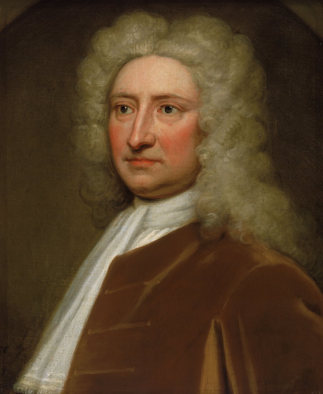 Edmond Halley, Astronom Królewski (1656-1746), ok. 1721 (obraz olejny) autorstwa Godfrey Kneller