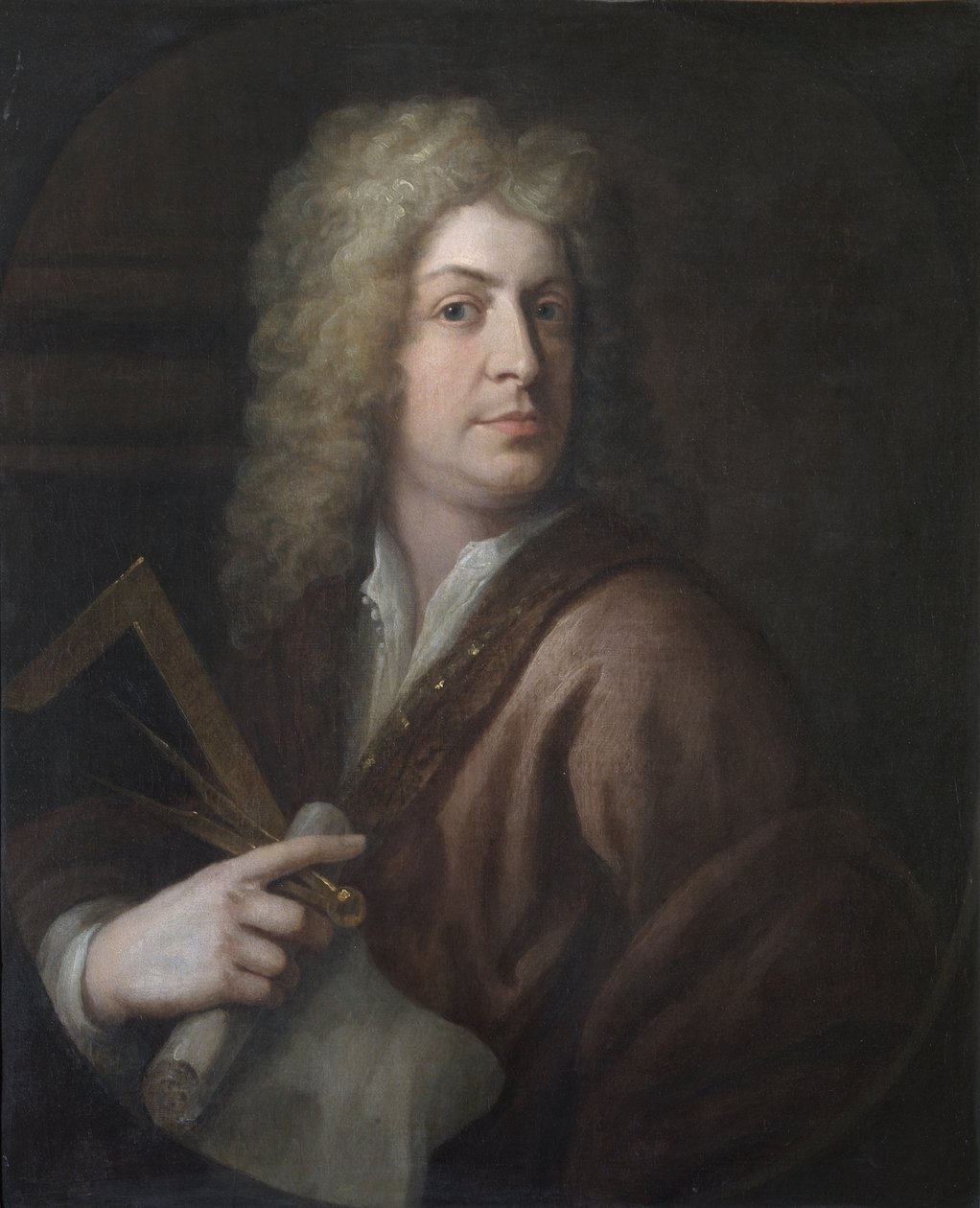 Edward Strong, ok. 1710 autorstwa Godfrey Kneller