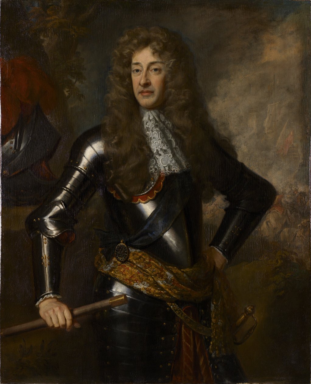 Król Jakub II (1633-1701) autorstwa Godfrey Kneller