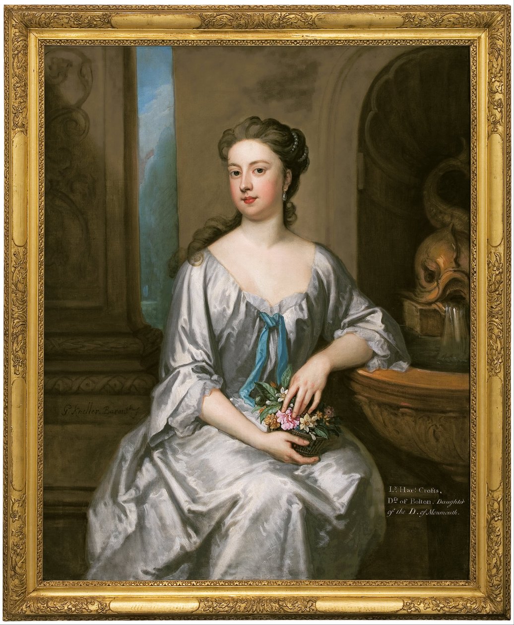 Lady Henrietta Crofts, księżna Bolton autorstwa Godfrey Kneller