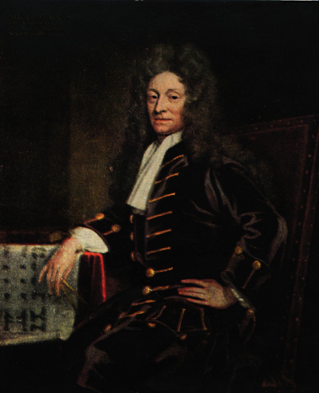 Pathfinders - Sir Christopher Wren, 1711, 1922. autorstwa Godfrey Kneller