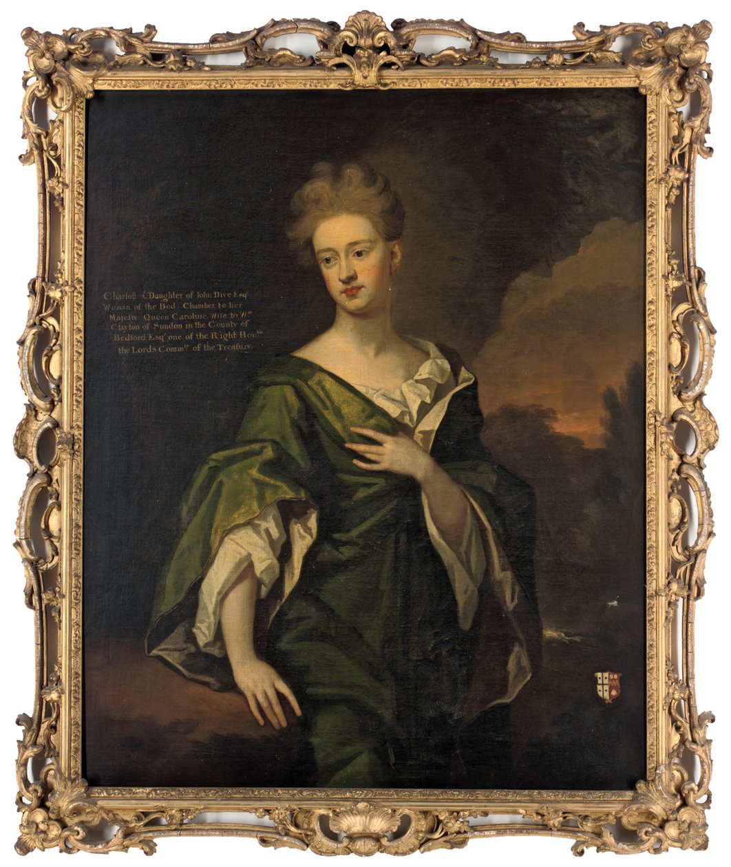 Portret Charlotte Clayton autorstwa Godfrey Kneller