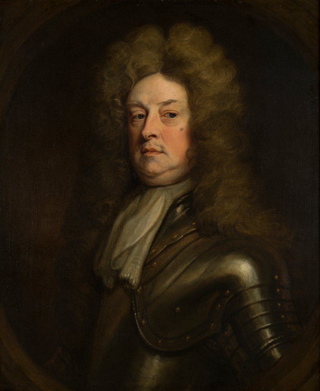 Portret Francisa Newporta, c.1st Earl of Bradford (1620-1708), c.1663-1708 (olej na płótnie) autorstwa Godfrey Kneller