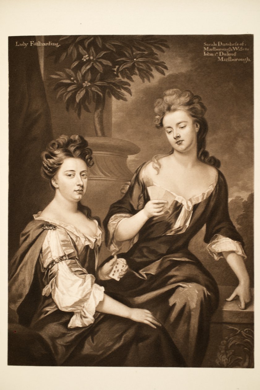 Sarah, księżna Marlborough i Lady Fitzharding, wyd. 1902 (kolotyp) autorstwa Godfrey Kneller