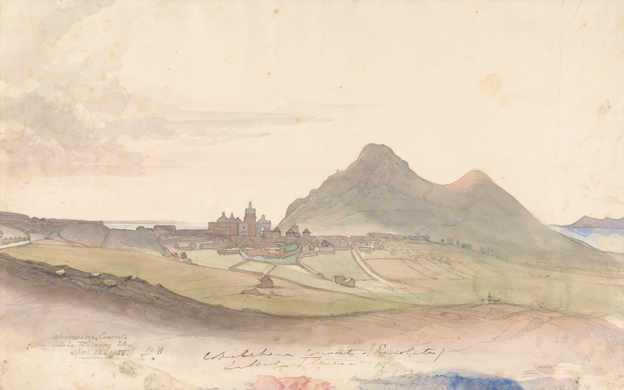 Bazylika Matki Bożej Copacabana, Boliwia autorstwa Godfrey Thomas Vigne