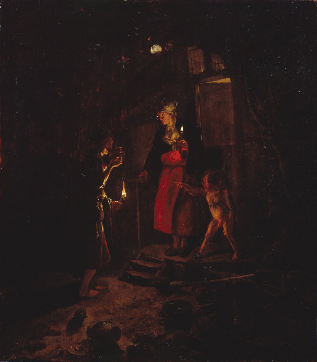 Ceres w domku autorstwa Godfried Schalcken