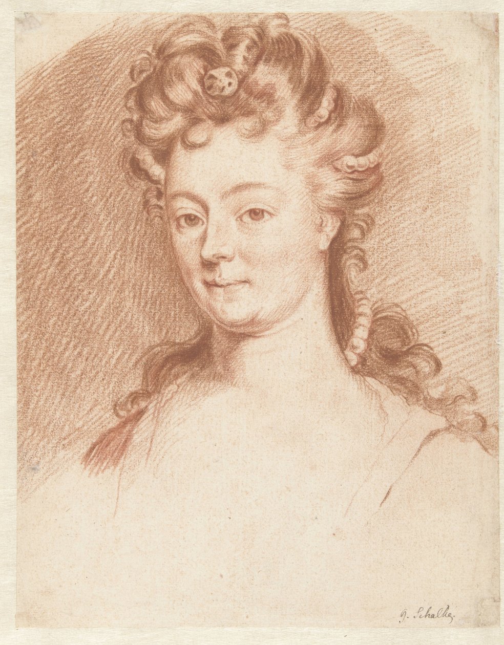 popiersie kobiety autorstwa Godfried Schalcken
