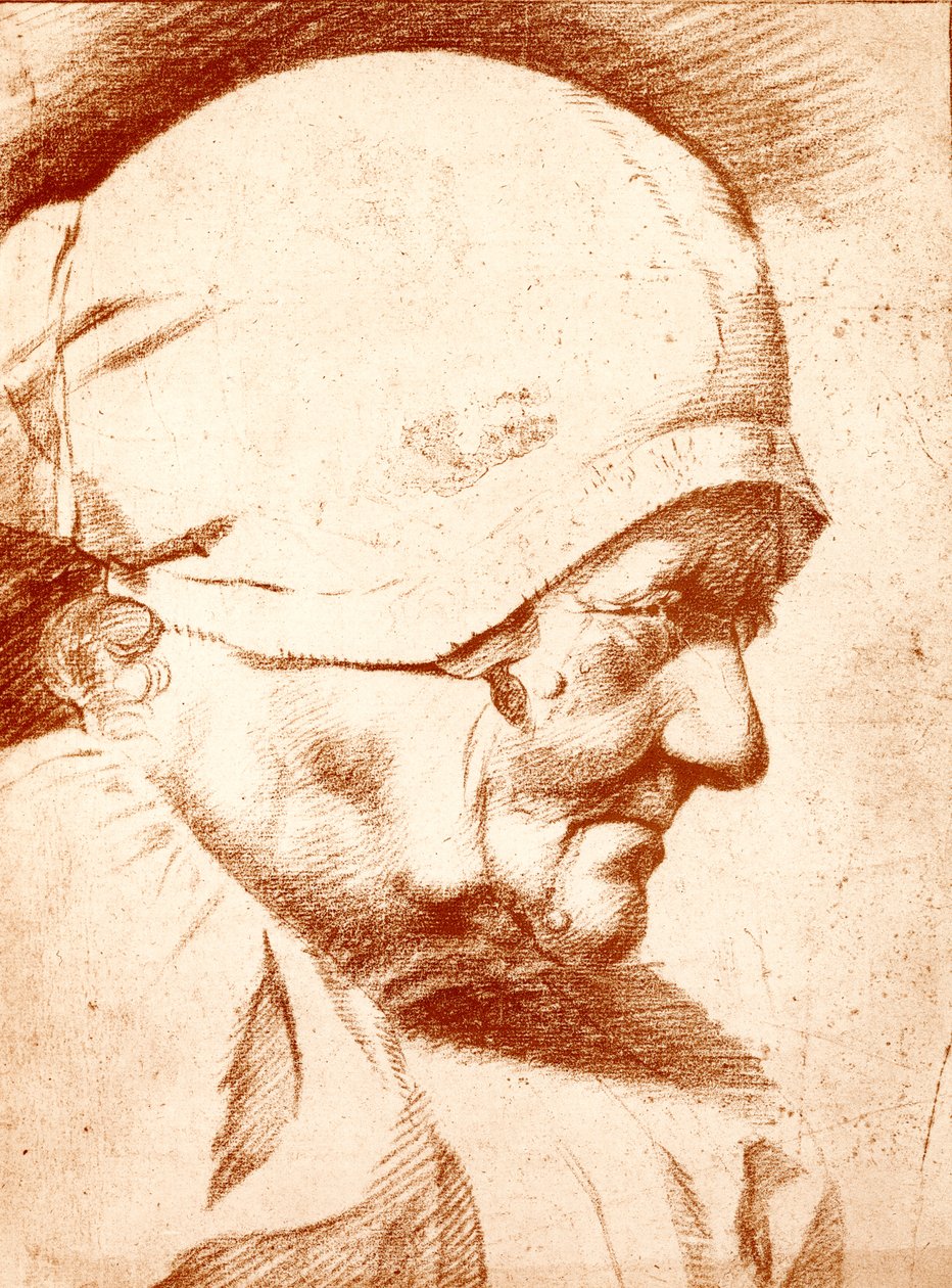 Głowa starej kobiety autorstwa Godfried Schalcken
