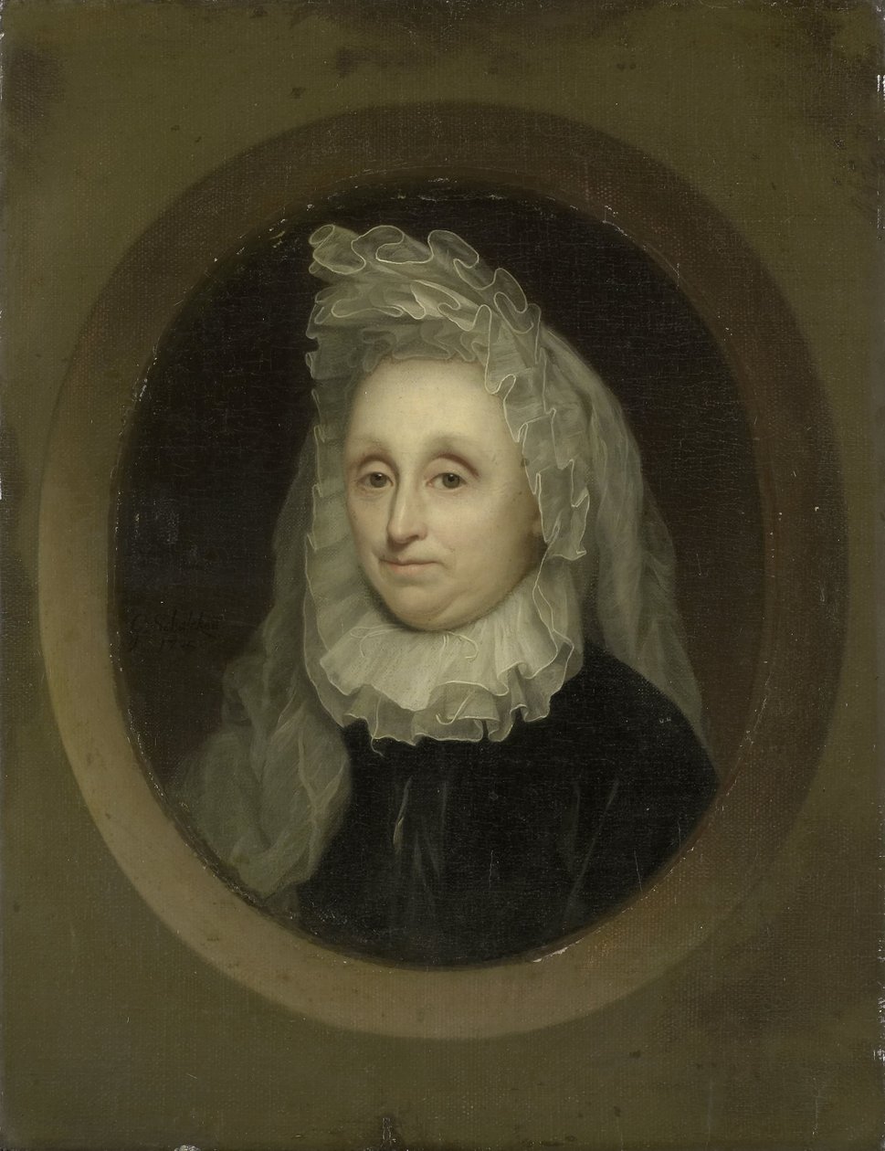 Portret Josiny Parduyn (1642-1718), drugiej żony Aernout van Citters autorstwa Godfried Schalcken