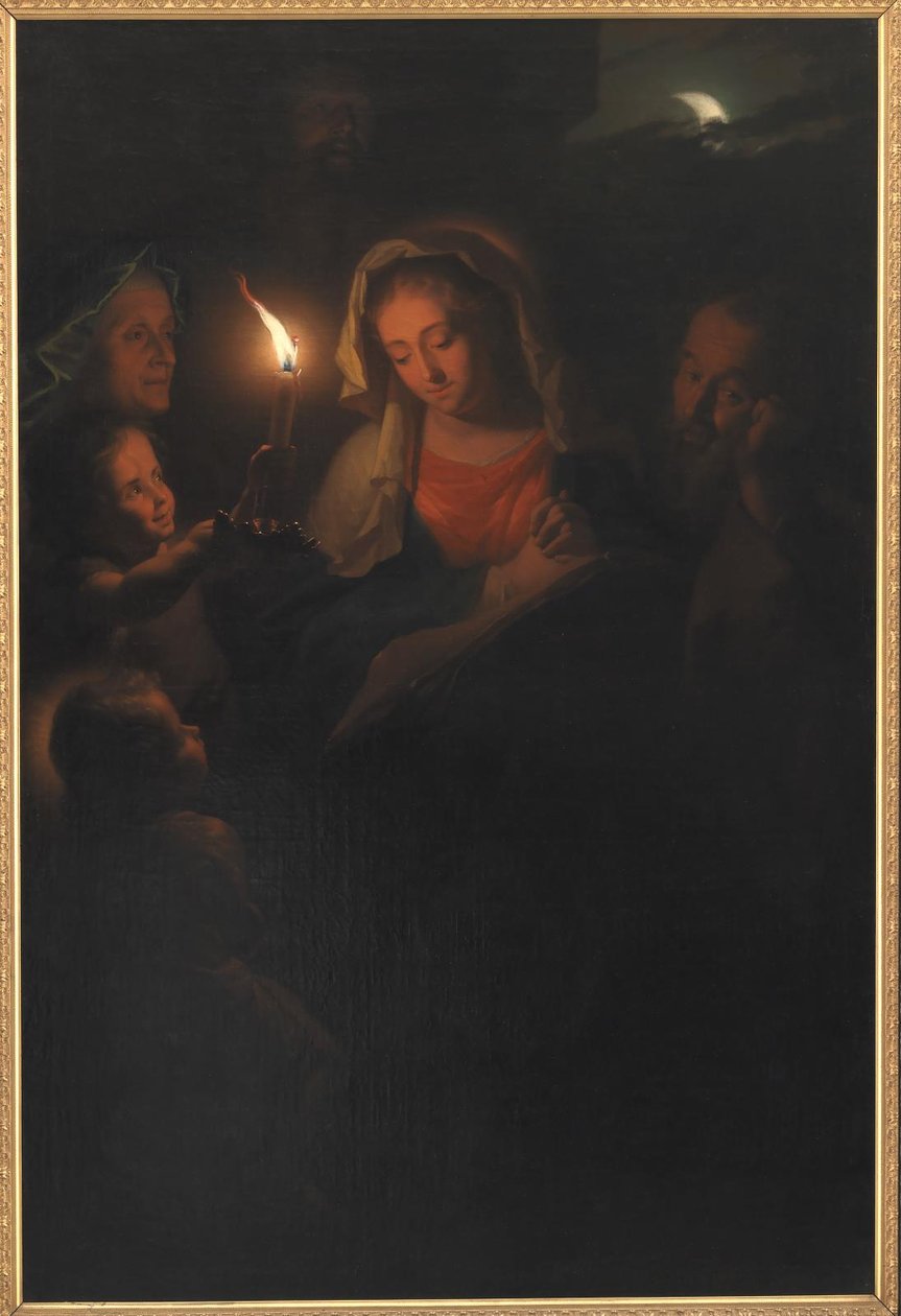 Święta Rodzina autorstwa Godfried Schalcken