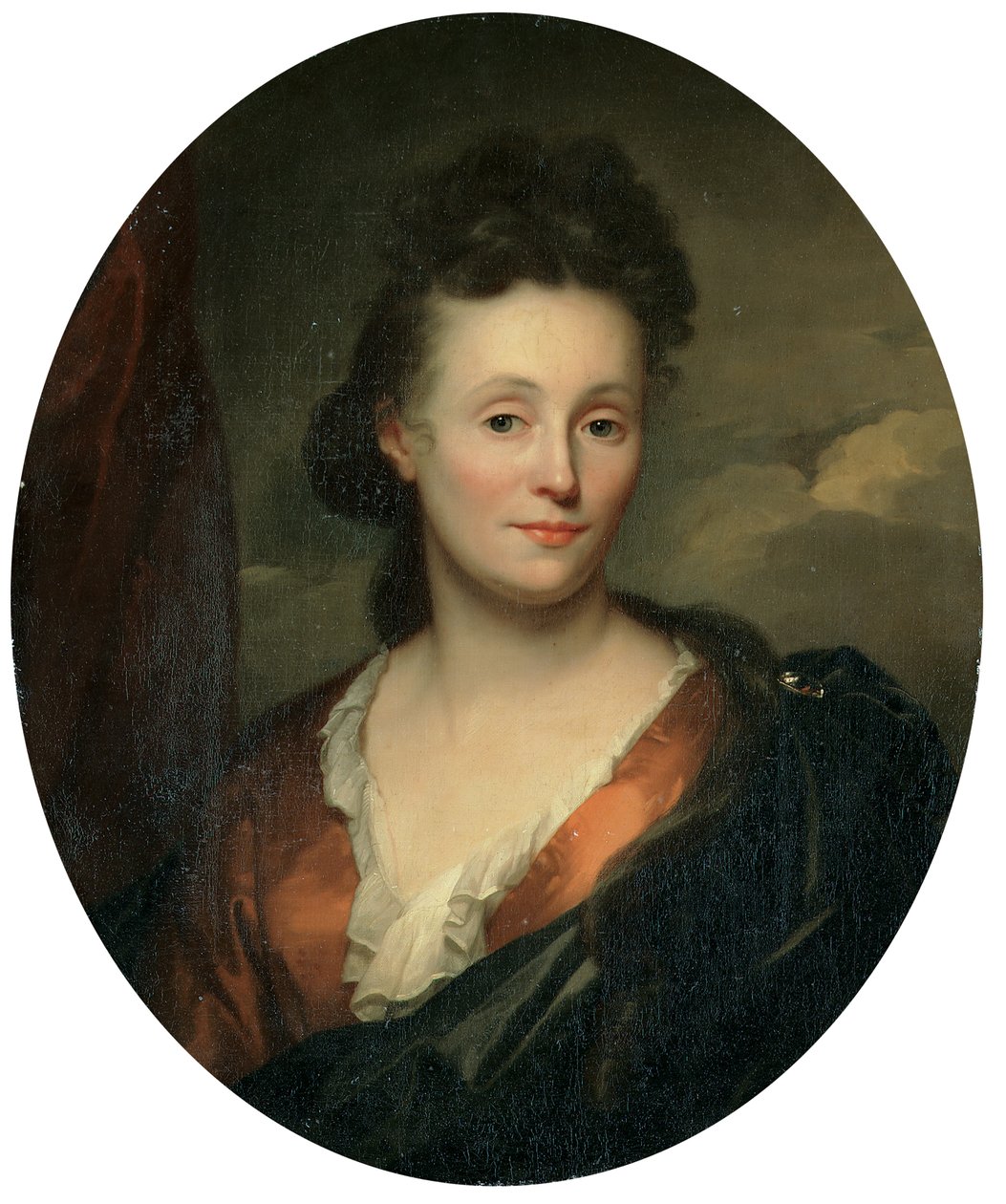 Portret żony artysty, Francoise van Diemen autorstwa Godfried Schalcken