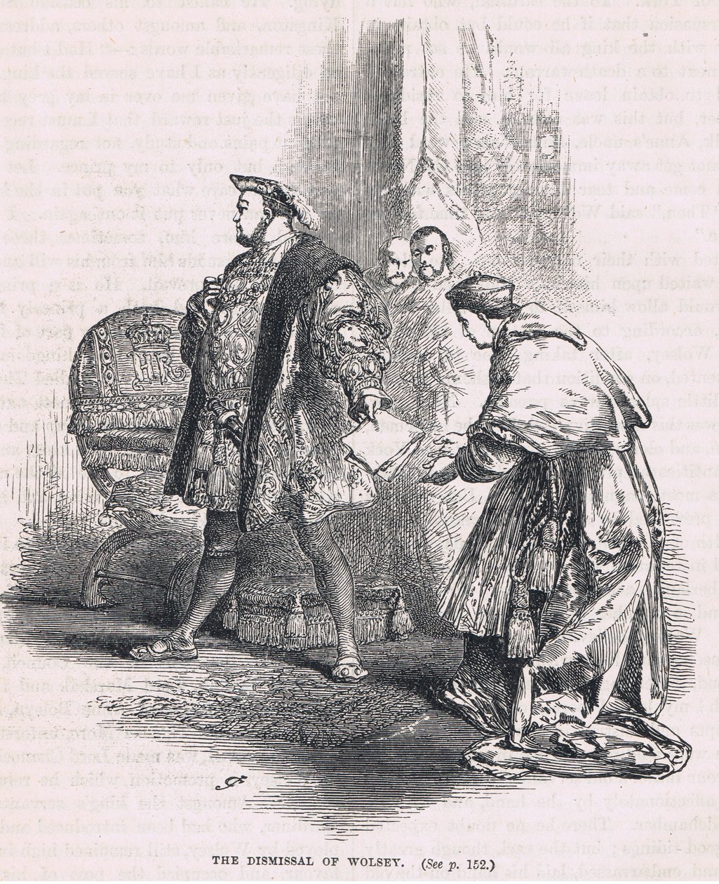 Zwolnienie wolsey 1530 autorstwa Gordon Frederick Browne