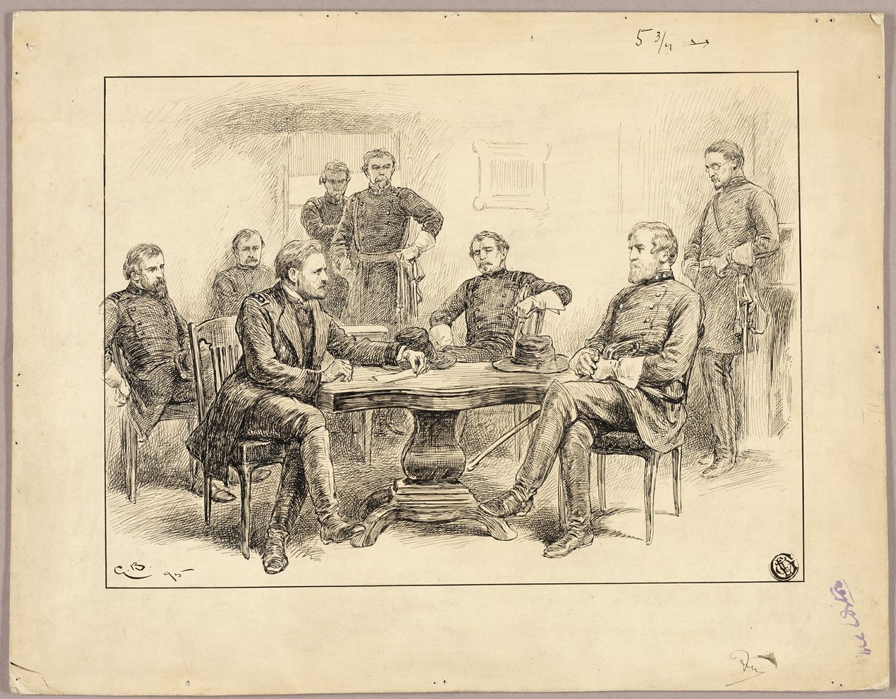 Upadek Konfederacji autorstwa Gordon Frederick Browne