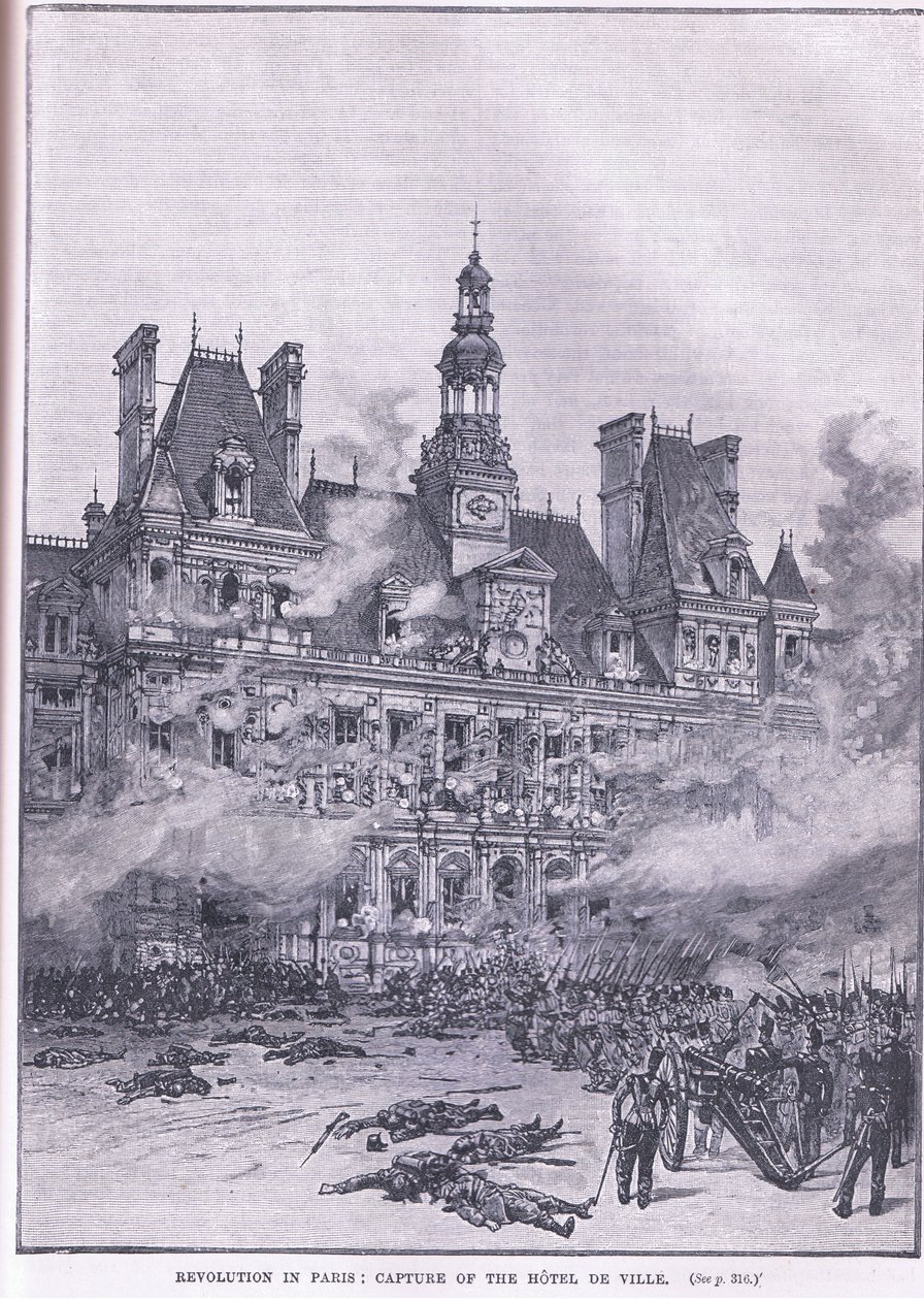 Rewolucja w Paryżu autorstwa Gordon Frederick Browne