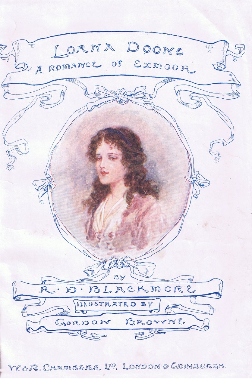 Strona tytułowa, z publikacji Lorna Doone autorstwa W & R Chambers Ltd autorstwa Gordon Frederick Browne