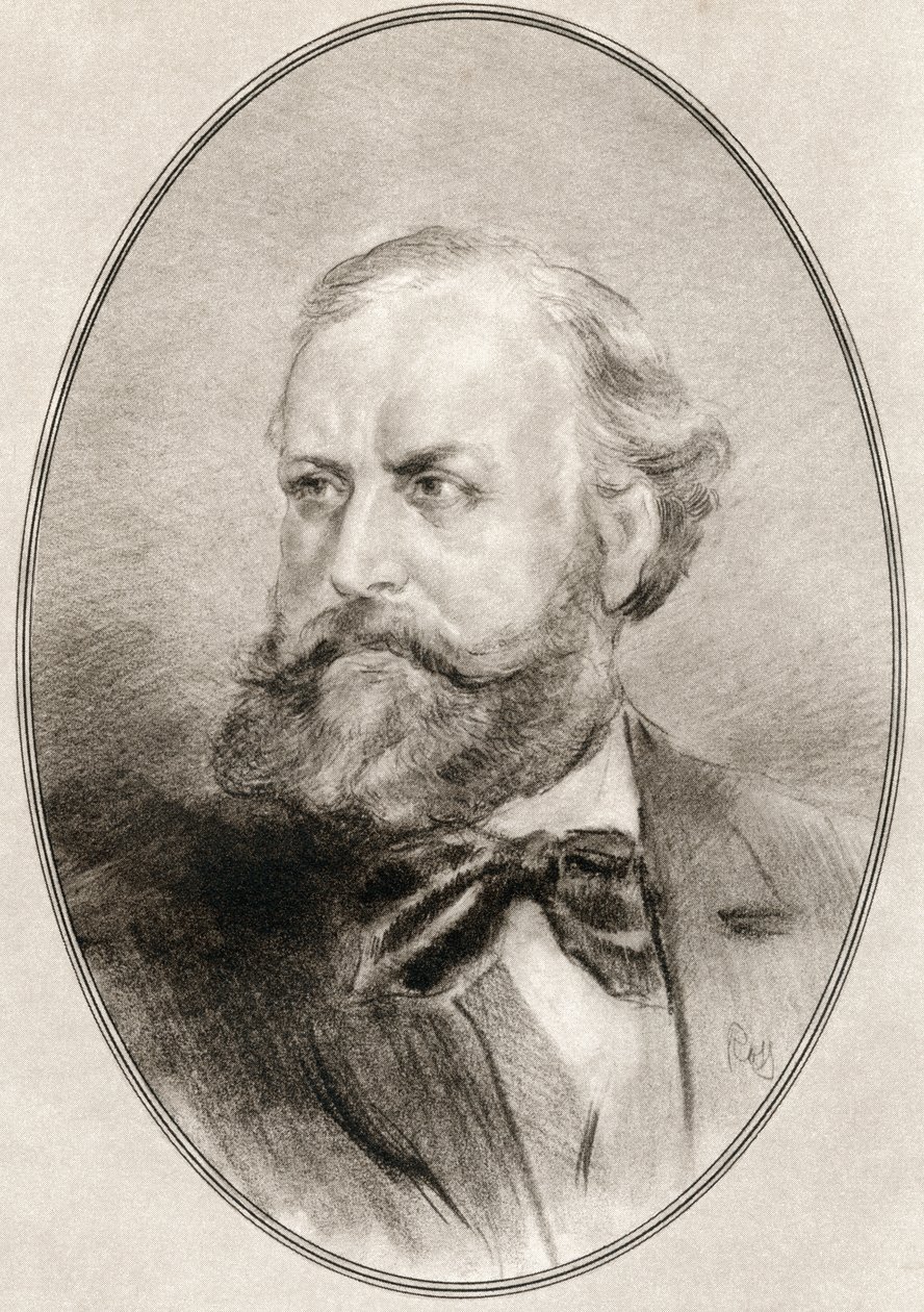 Charles-Francois Gounod, z Żywych biografii wielkich kompozytorów autorstwa Gordon Ross