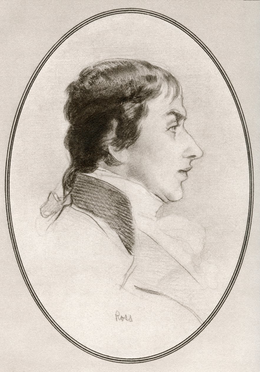 Joseph Mallord William Turner, z Żywych biografii wielkich malarzy autorstwa Gordon Ross