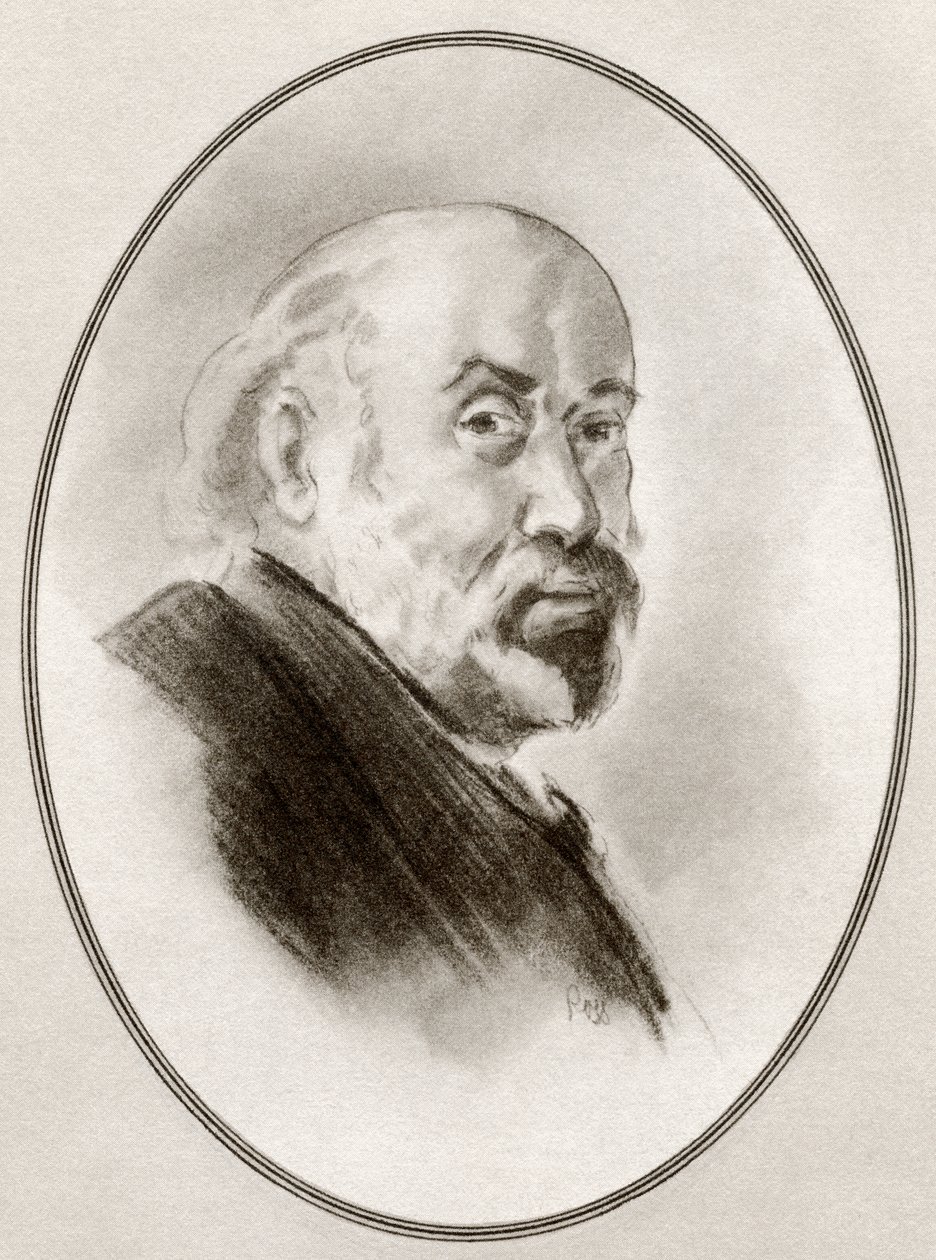 Paul Cezanne, z Żywych biografii wielkich malarzy autorstwa Gordon Ross