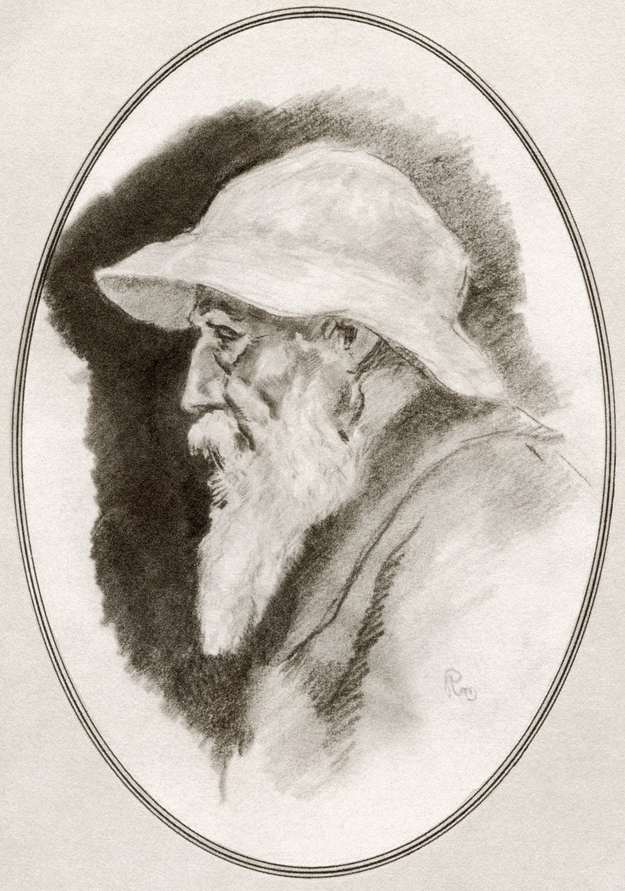 Pierre-Auguste Renoir, z Żywych biografii wielkich malarzy autorstwa Gordon Ross