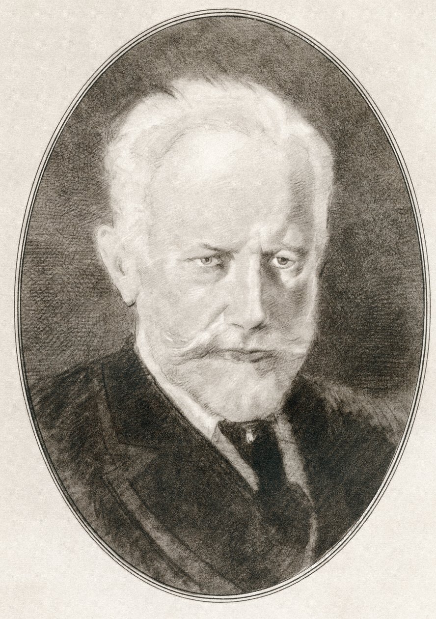 Piotr Iljicz Czajkowski, z Żywych biografii wielkich kompozytorów autorstwa Gordon Ross