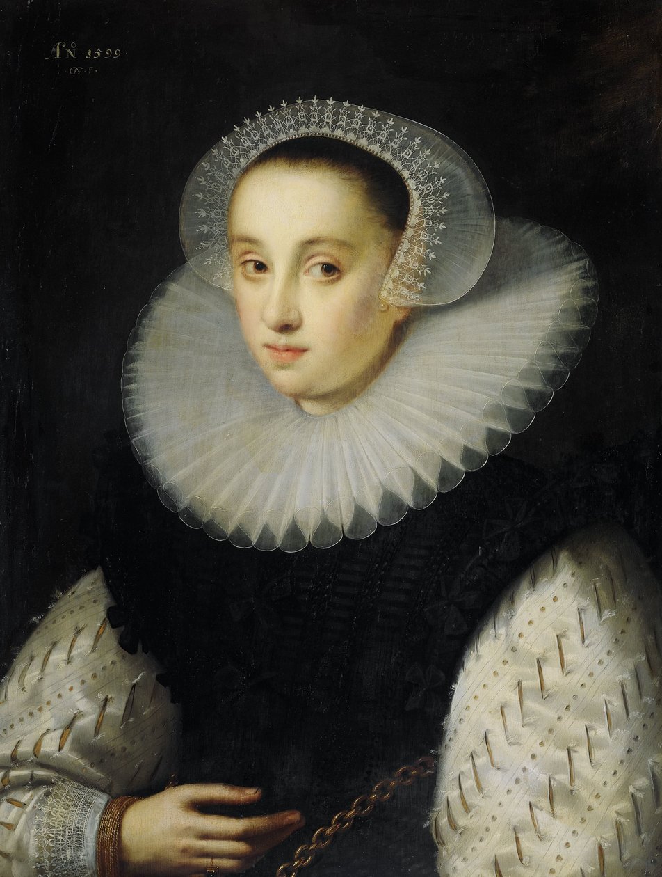 Hortensja Prado (d 1627) autorstwa Gortzius Geldorp