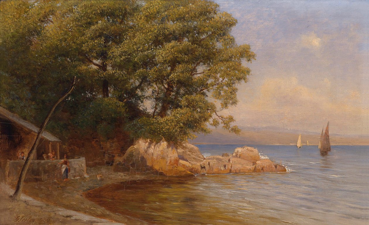 Na wybrzeżu autorstwa Gottfried Seelos