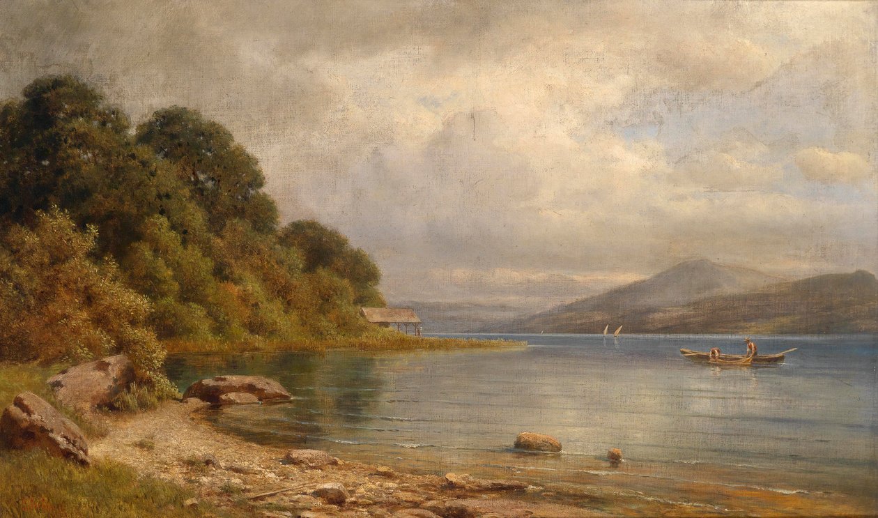 Jezioro Wörthersee koło Velden autorstwa Gottfried Seelos