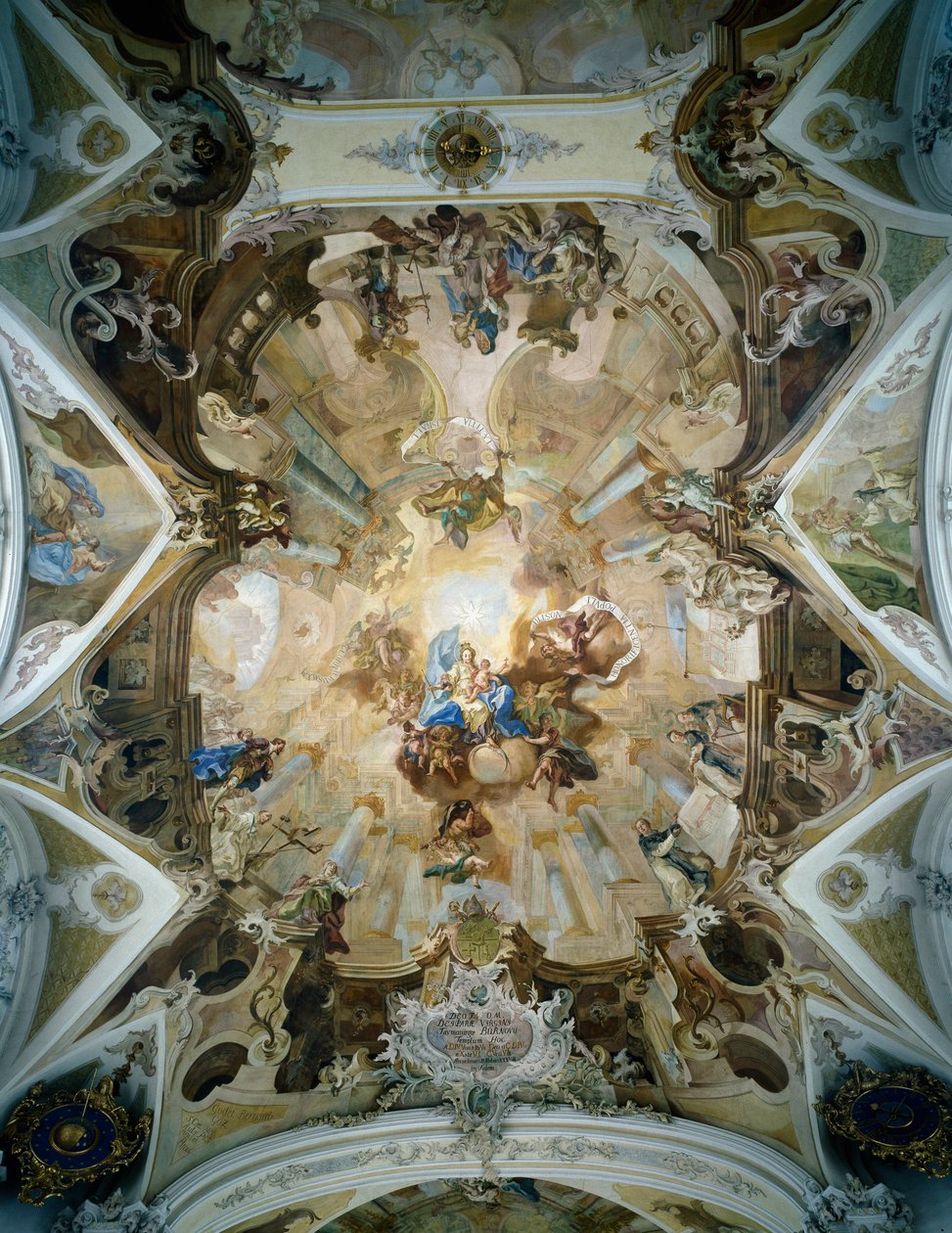 Wniebowstąpienie Maryi autorstwa Gottfried Bernard Goetz