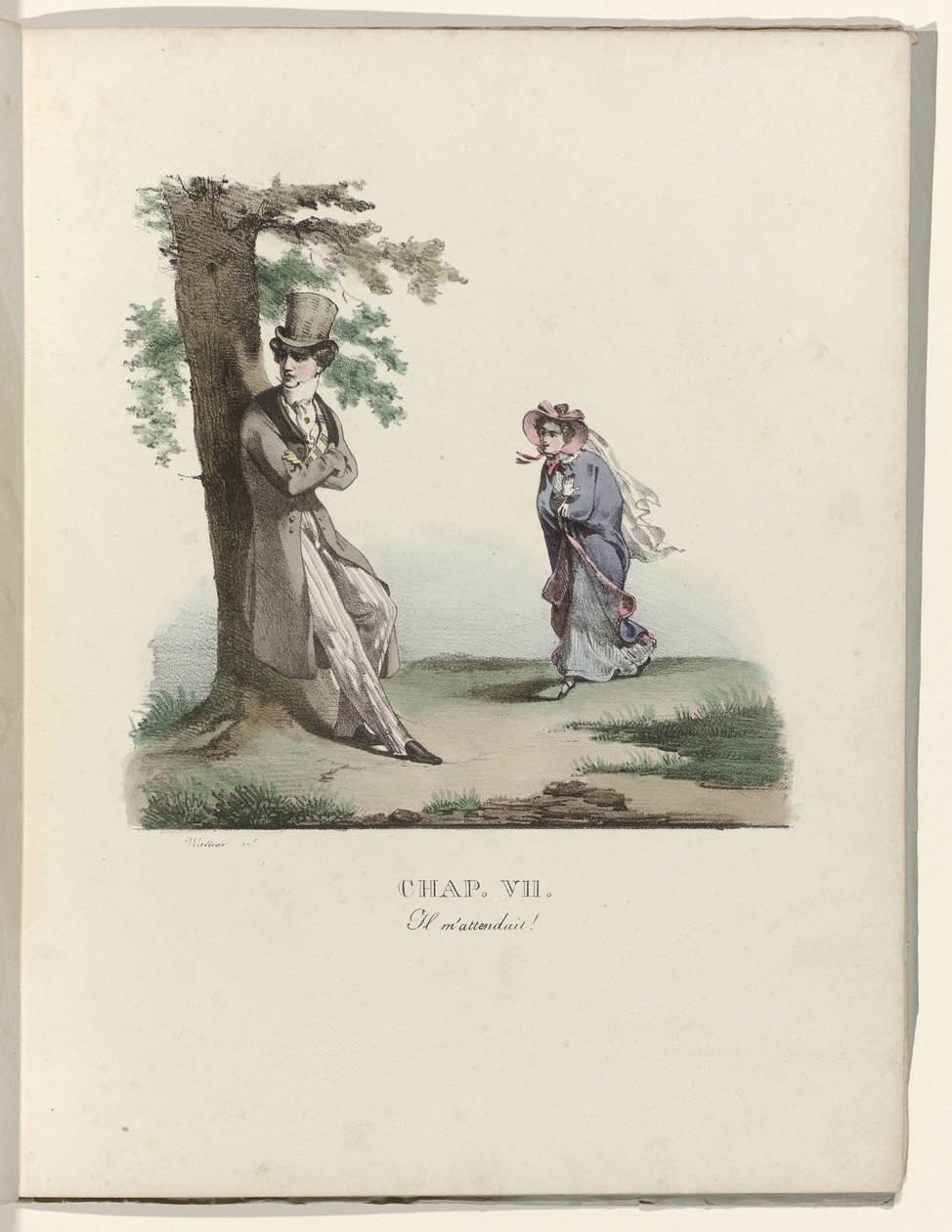 Narodziny młynarza, 1828: Rozdz. VII: Czekał na mnie! autorstwa Gottfried Engelmann