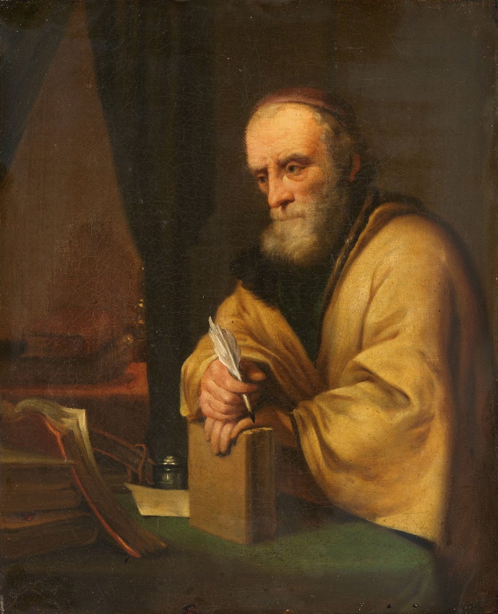Stary uczony autorstwa Gottfried Kneller (copy after)