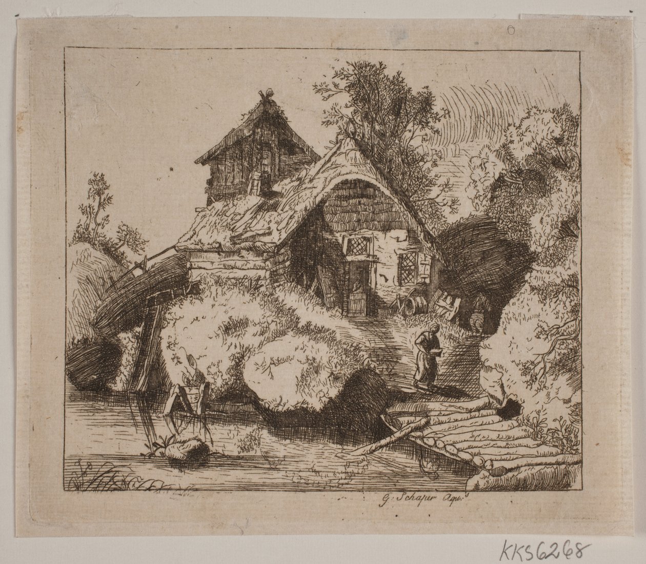 Stary dom autorstwa Gottfried Schaper