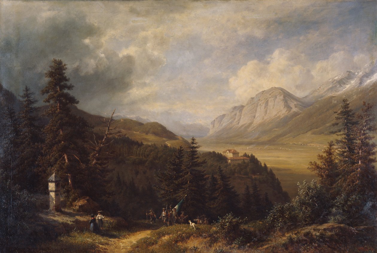 Bergisel autorstwa Gottfried Seelos