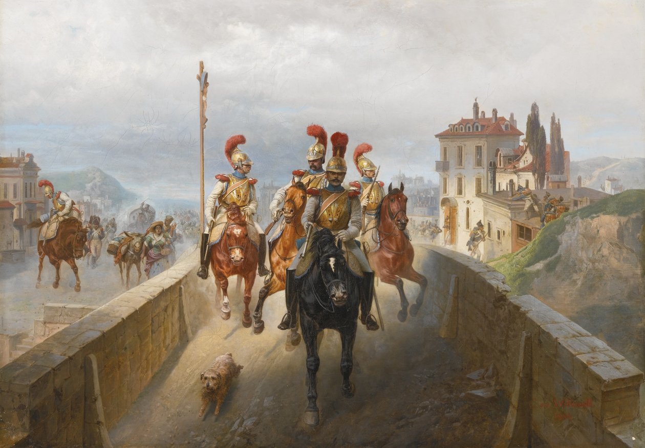 wojska napoleońskie autorstwa Gottfried Willewalde