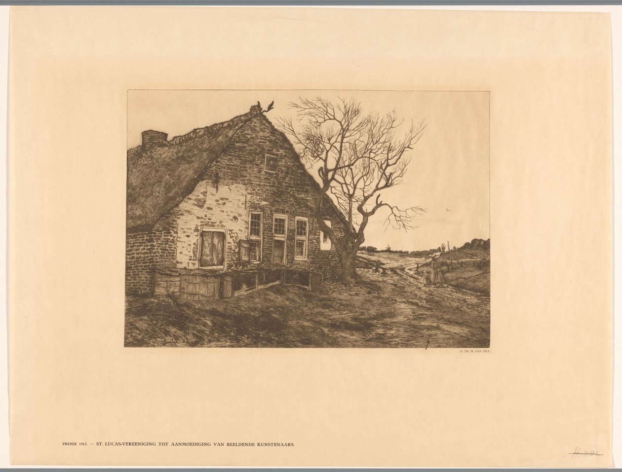 Gospodarstwo rolne autorstwa Gottfried van Pelt