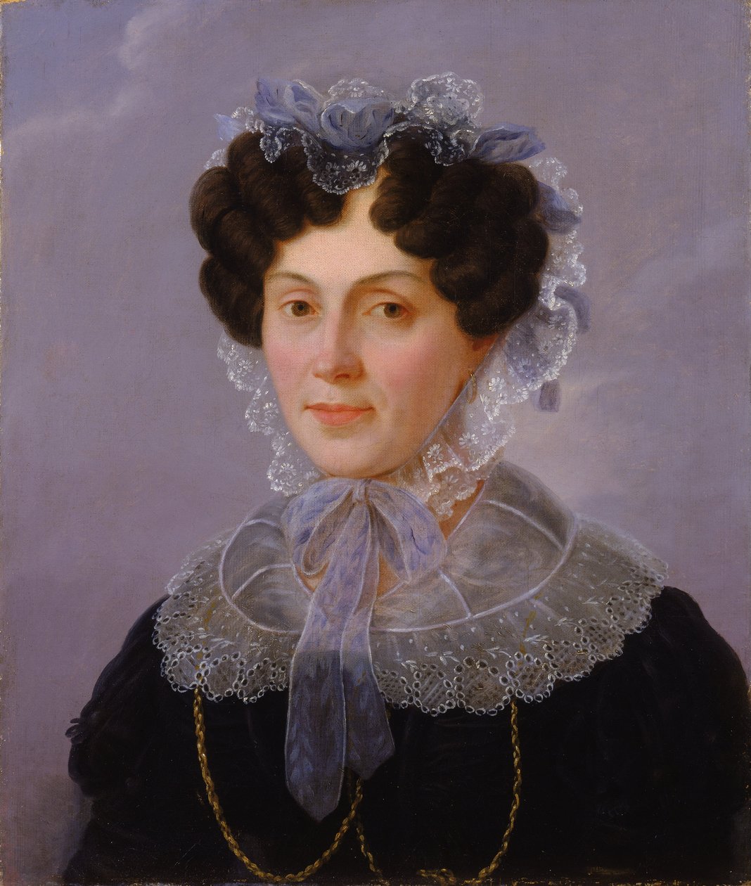 Portret Adelheid Reiss Reiss autorstwa Gotthelf Leberecht Glaeser