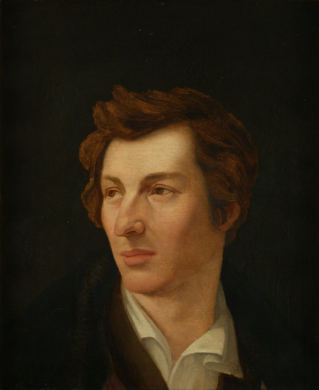 Portret poety Heinricha Heinego 1797-1856, 1828 autorstwa Gottlieb Gassen