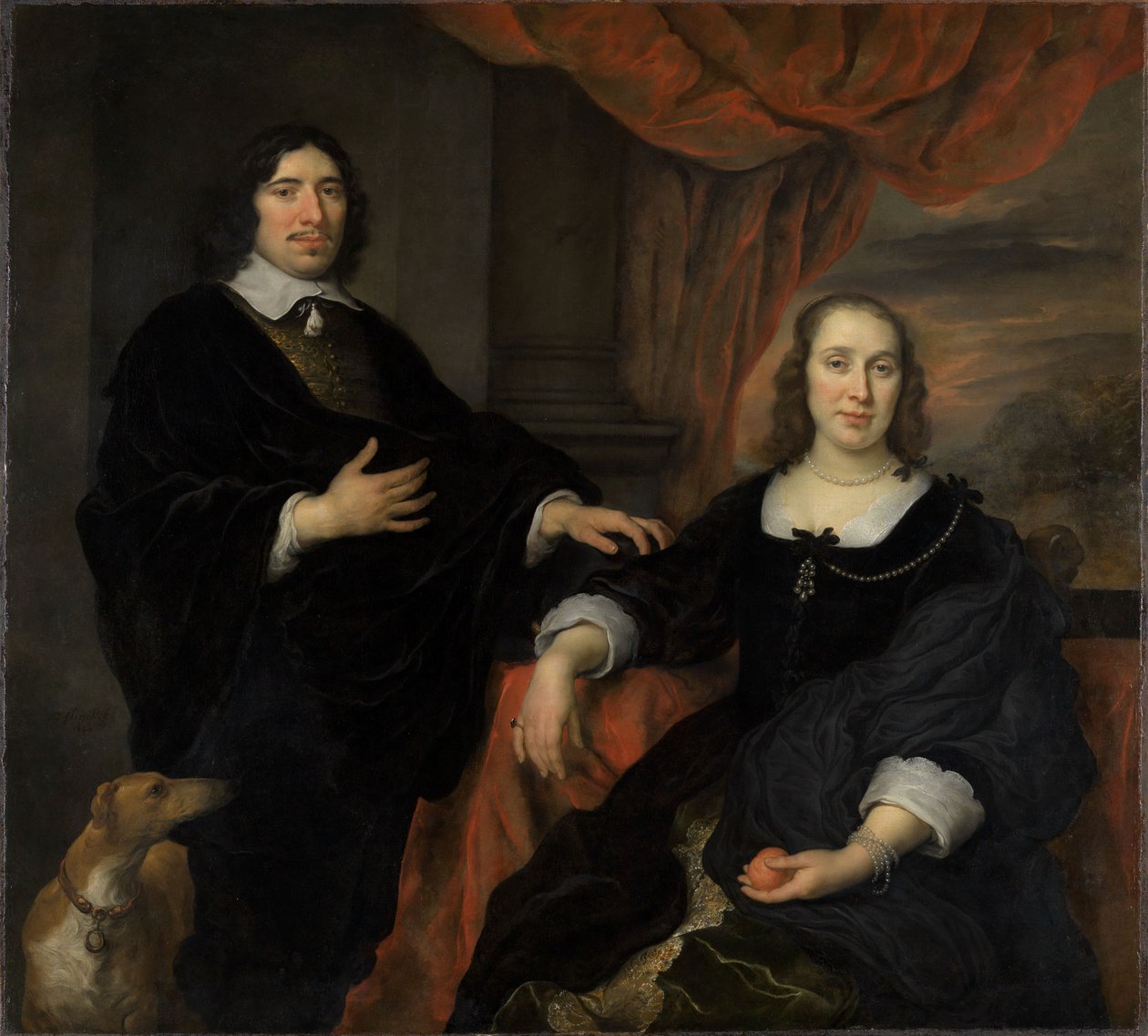 Portret małżeństwa autorstwa Govaert Flinck
