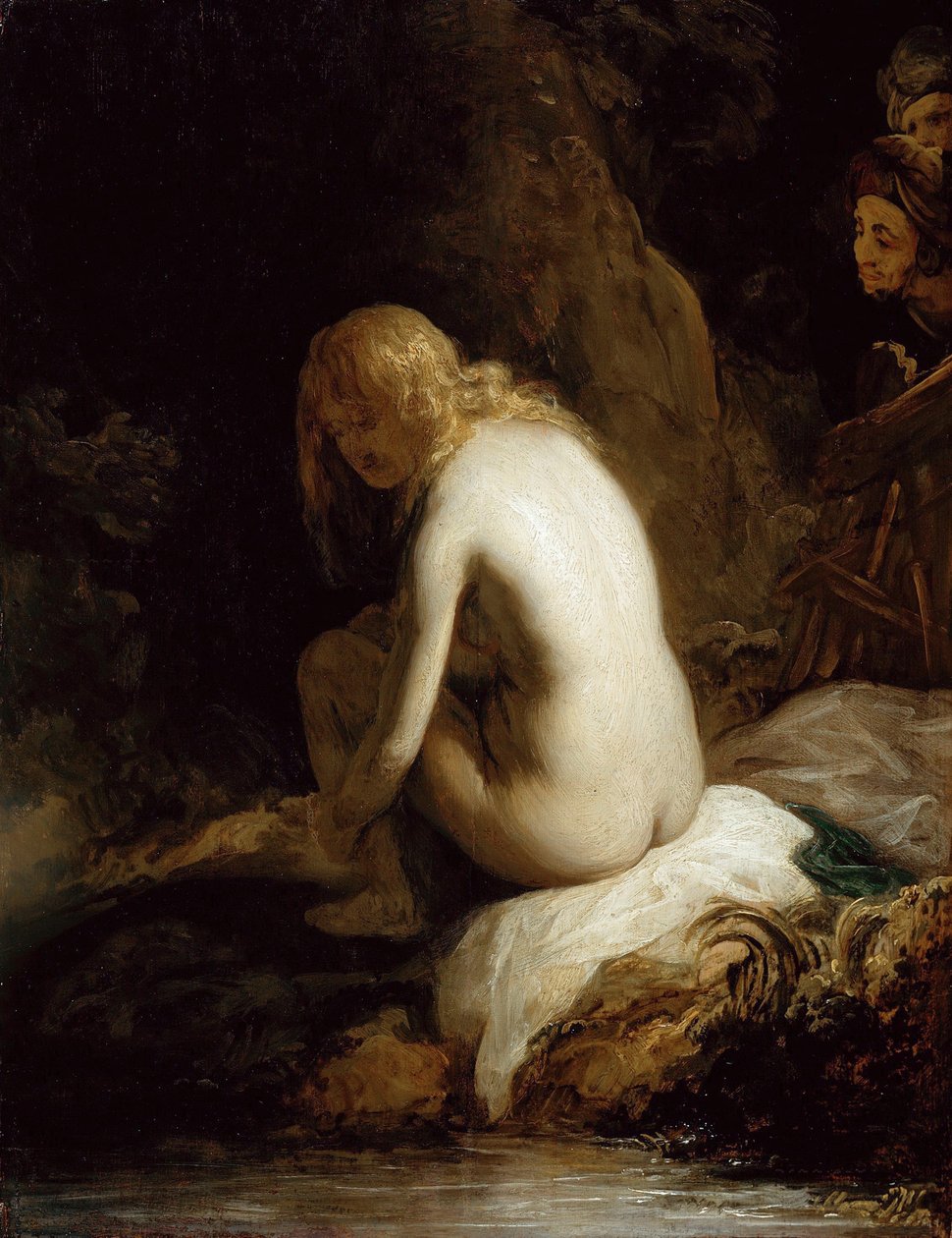 Zuzanna i Starsi autorstwa Govaert Flinck