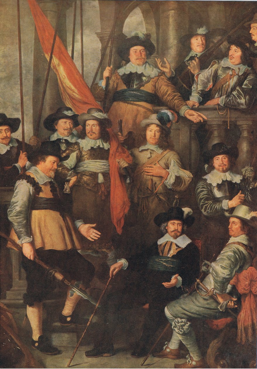 Firma Gwardii Obywatelskiej Amsterdamu 1645, Bibbys Annual, 1916-17 autorstwa Govaert Flinck