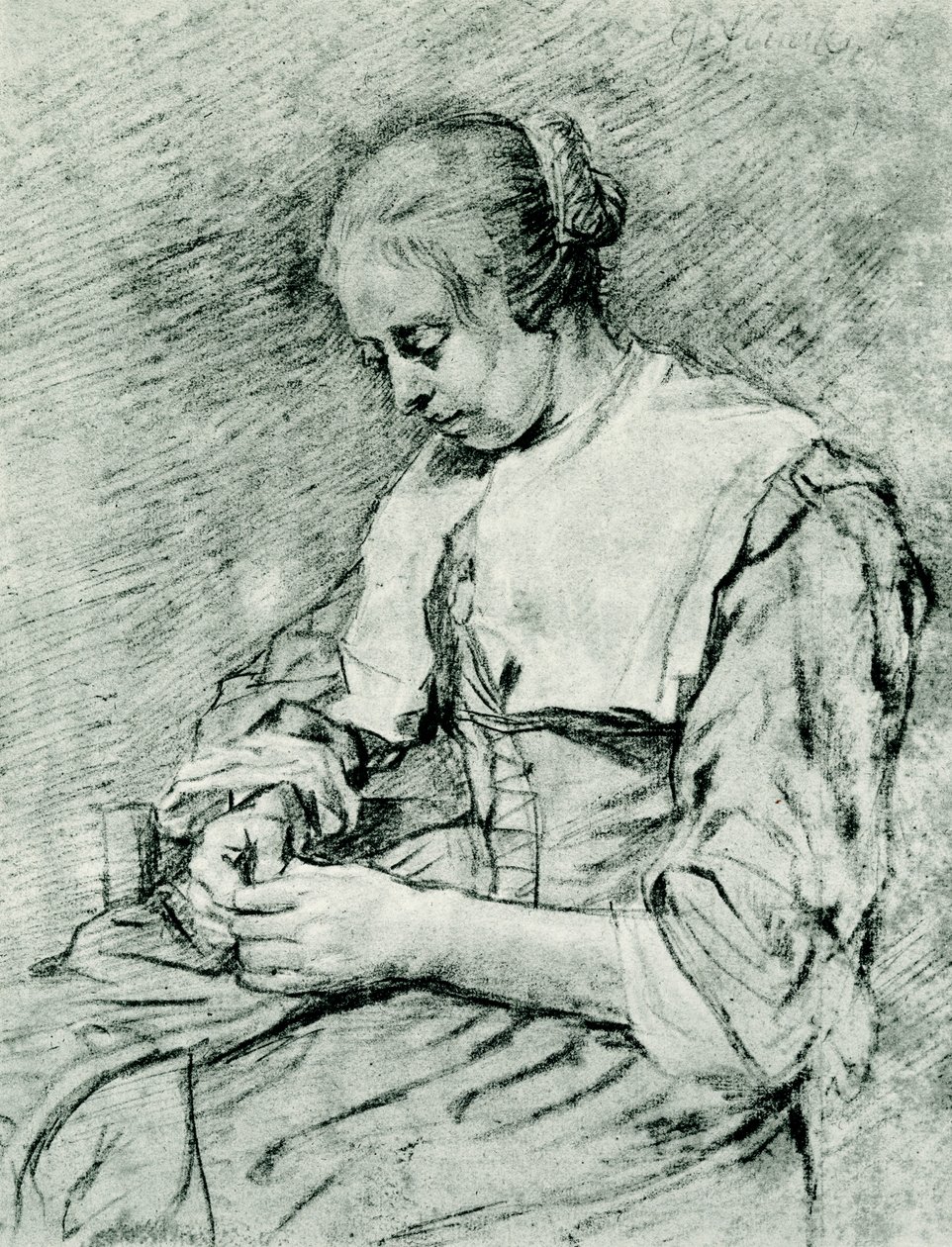 Krawcowa autorstwa Govaert Flinck