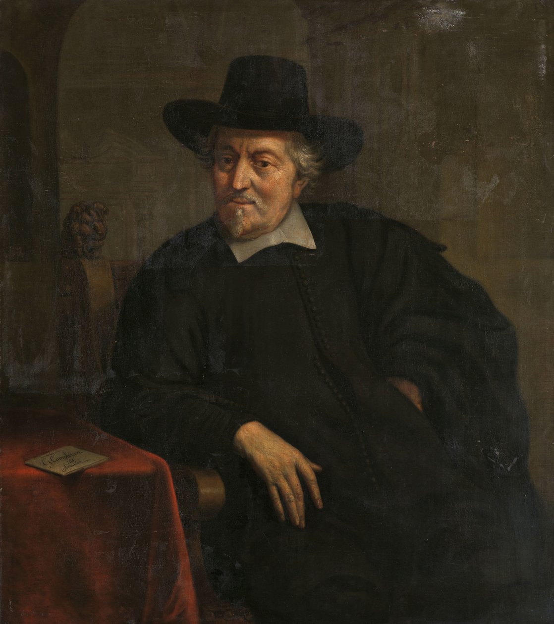 Autoportret ? autorstwa Govert Dircksz. Camphuysen