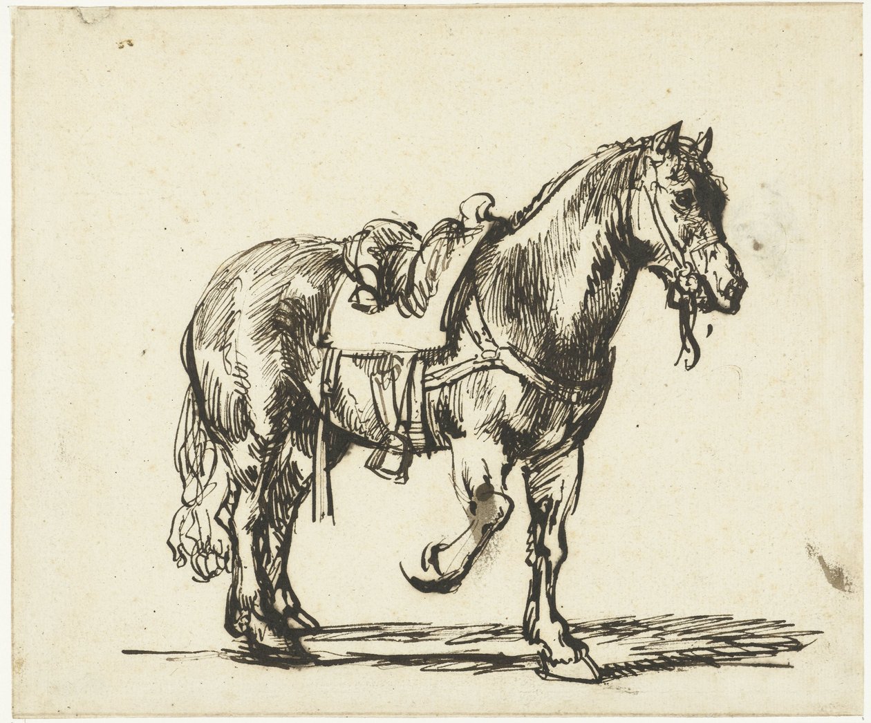 Koń Dobrego Samarytanina autorstwa Govert Flinck