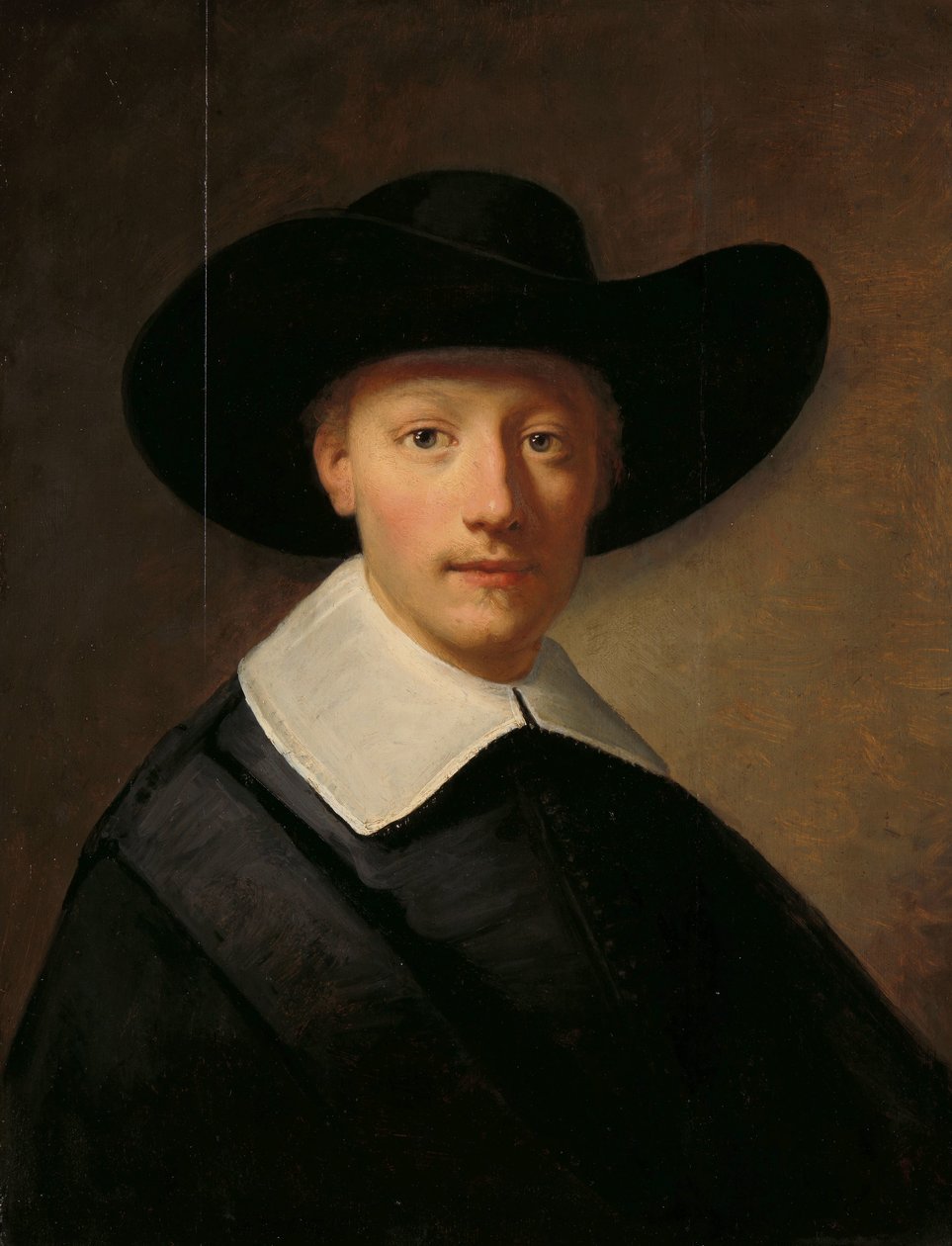 Portret mężczyzny, tradycyjnie znany jako Gozen Centen (1611/12-1677) autorstwa Govert Flinck