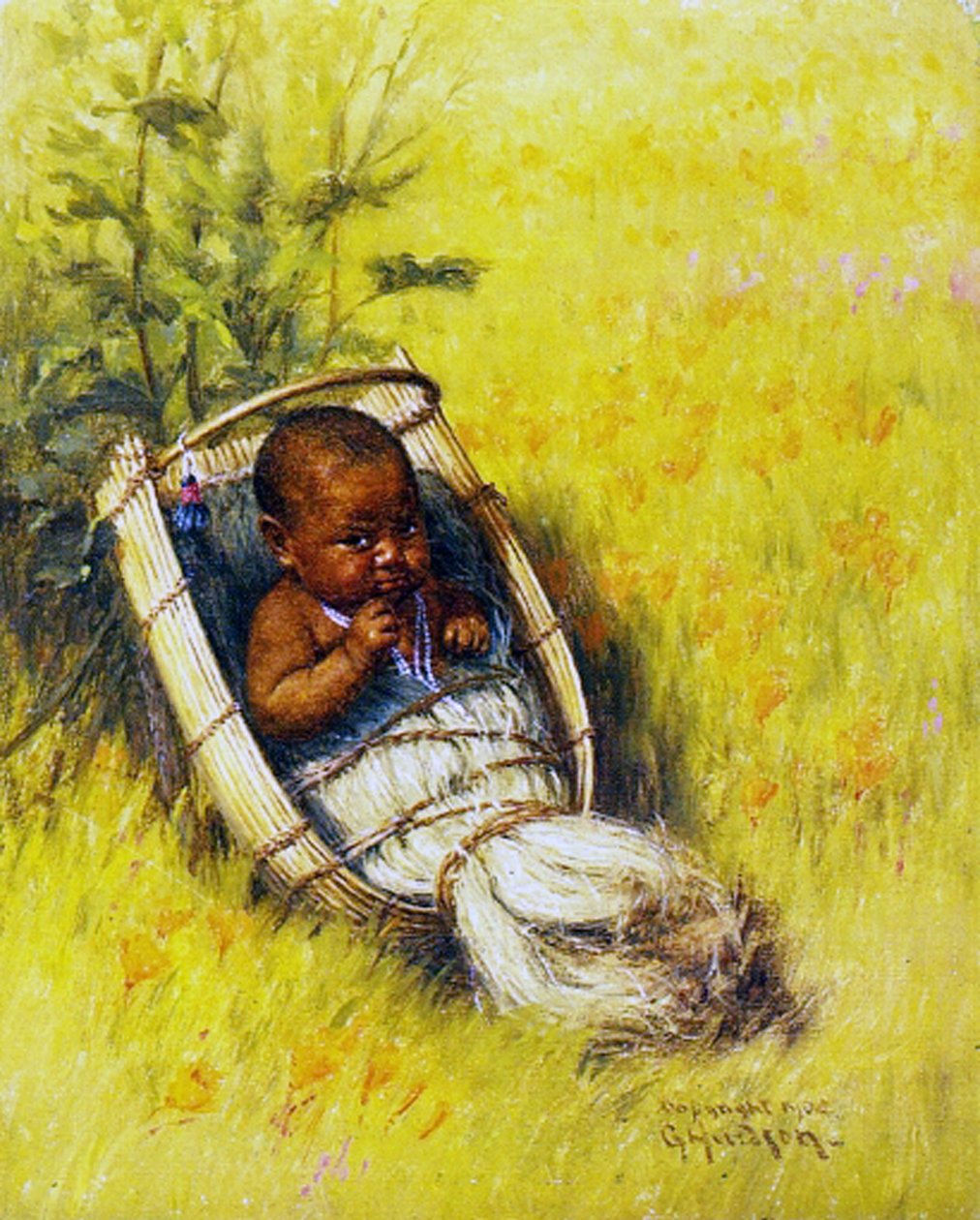Dziecko Indianina Kawasi, 1904 autorstwa Grace Carpenter Hudson