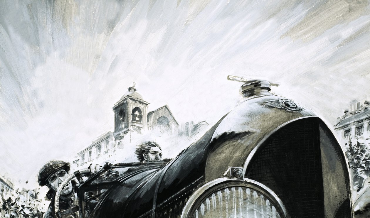 Leslie Pennal, pionierski mechanik z początków wyścigów samochodowych autorstwa Graham Coton