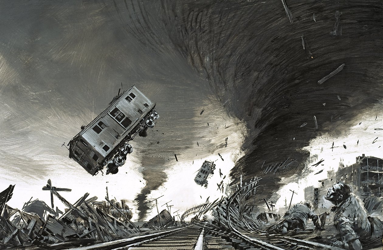 Tornado, które uderzyło w St Cloud autorstwa Graham Coton