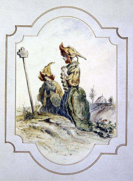 Nasturcja autorstwa Grandville