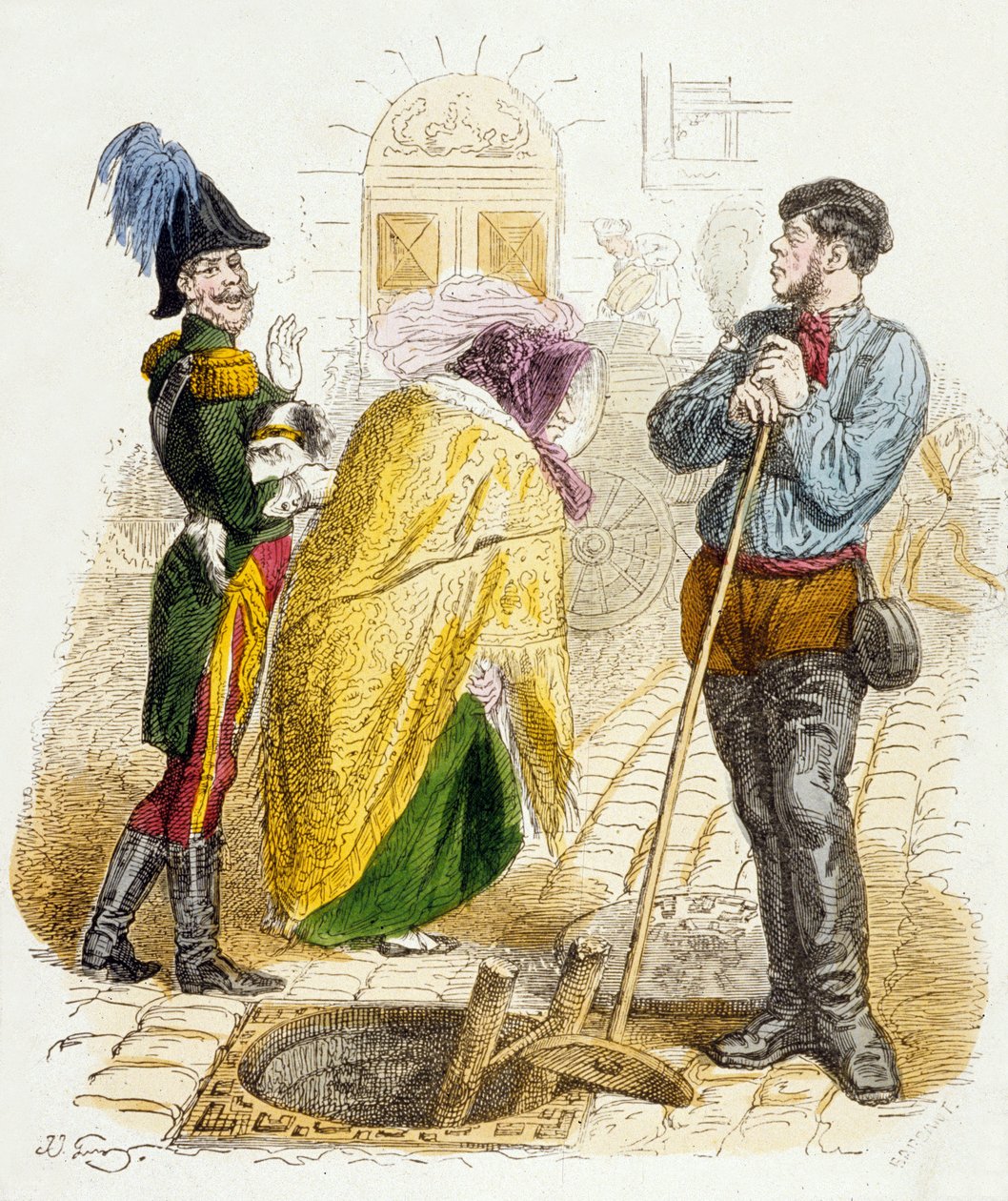 Każdy handel ma swoją wartość, od 100 przysłów autorstwa Grandville (1803 47)