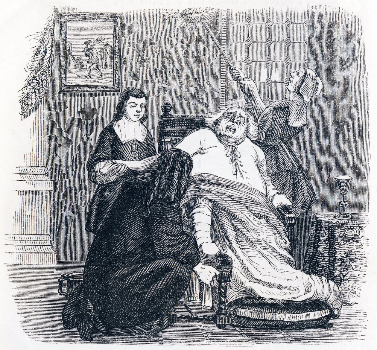Kropla i pająk (La goutte et l